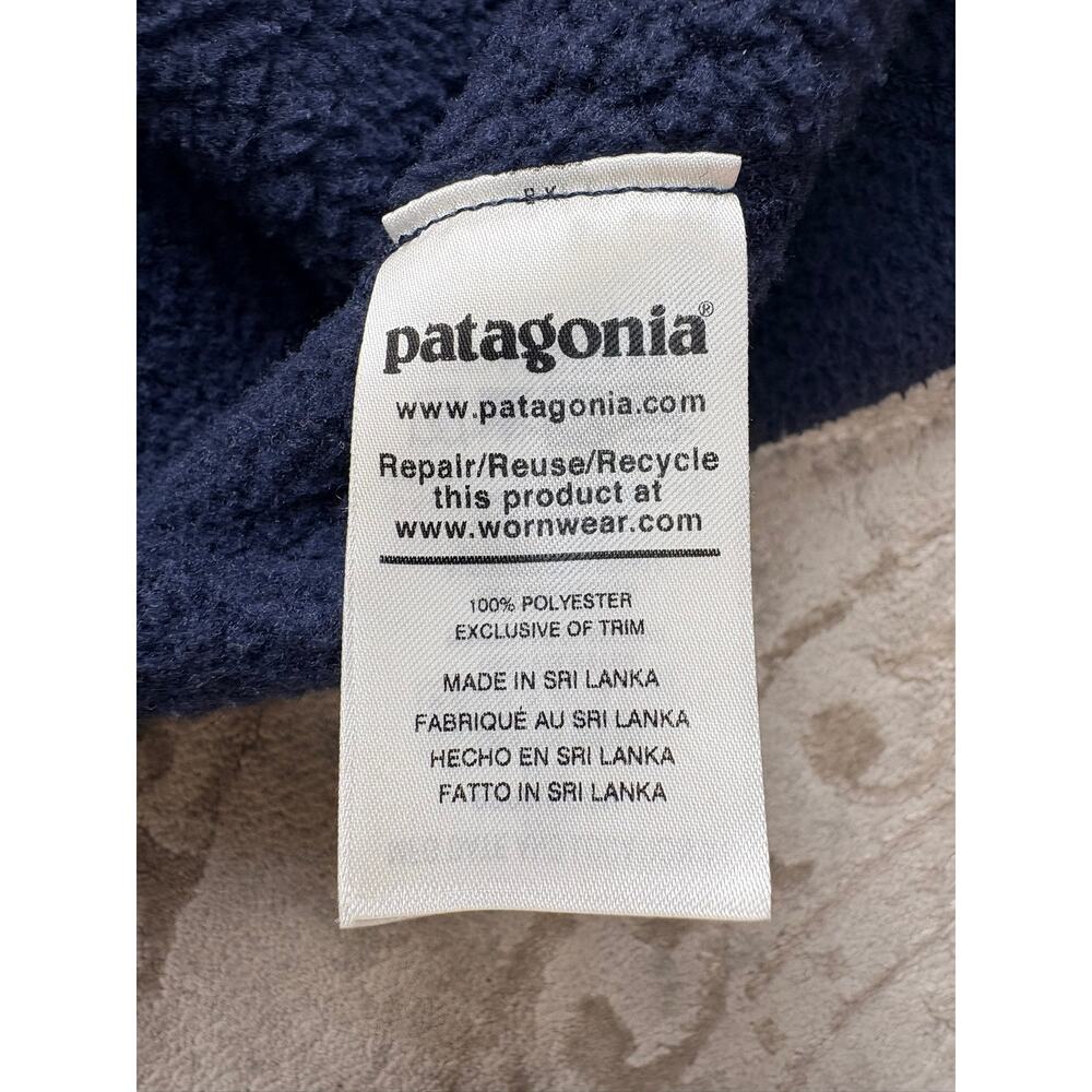 Patagonia Men's Large Navy Better Sweater Fleece Full Zip Jacket - Picture 8 of 9